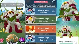 Thumbnail: World First Ever✨️Mega Chesnaught Research in Pokemon Go