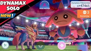 Thumbnail: How to Solo✨️Dynamax Hitmontop Raid in Pokemon Go