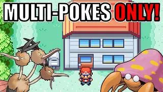 Thumbnail: Can you beat Pokémon LeafGreen with only Multi Pokemon?