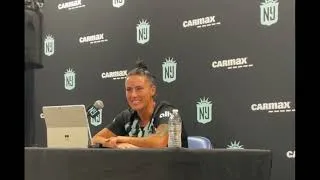 Thumbnail: Post Game Presser Ali Krieger | NJNYvsKC | #ThankYouKriegs
