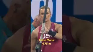 Thumbnail: Katie Moon 4.75 m and bronze at WIC in Glasgow 2024 🥉💥 #shorts #polevault #trackandfield