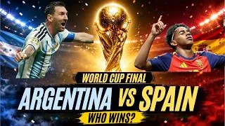 Thumbnail: ARGENTINA vs SPAIN: Who Wins the World Cup Final? 🏆