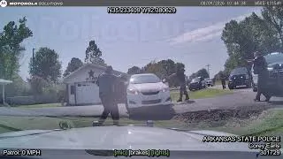 Thumbnail: Arkansas State Police quickly ends pursuit with PIT/TVI MANEUVER #chase #pursuit #pit