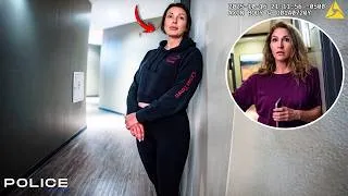 Thumbnail: Police Surprise Karen Who Terrorized Her Neighbors, Doesn't End Well