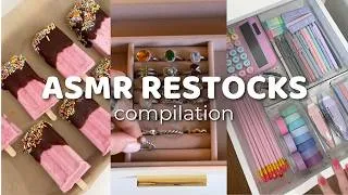Thumbnail: asmr restocks compilation 🎀 🤍 | satisfying & aesthetic tiktok inspired video
