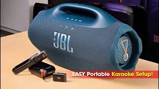 Thumbnail: JBL BOOMBOX 4 Meets EASY SING MIC Mini – Ultimate Portable Karaoke Setup!