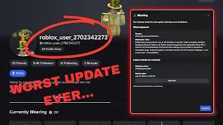 Thumbnail: Roblox Stupidest Banwave/Update