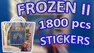 Thumbnail: 1800 pcs Disney Frozen 2 Stickers Elsa and Anna from the movie Disney Frozen 2 #219