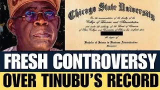 Thumbnail: 🔥BREAKING! INEC Publish Tinubu's Academic Records as Pry & Sec Certificate Sparks Fresh Controversy