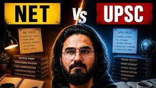 Thumbnail: UPSC Ya NET JRF? Biggest Career Decision Explained | Real Truth Nobody Tells You