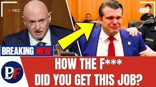 Thumbnail: DISASTER FOR Pete Hegseth! Mark Kelly RIPS His $1.5 TRILLION Budget to Pieces!