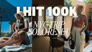 Thumbnail: Celebrating 100K Vlog: NYC Trip + Solo Reset at Salamander Resort