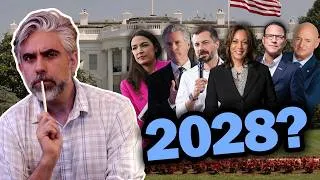 Thumbnail: Progressives Scrape By in Michigan. Crowning a Way-Too-Early 2028 Champ (with Evan Scrimshaw)