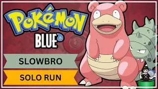 Thumbnail: How Fast Can You Beat Pokemon Blue With ONLY Slowbro?