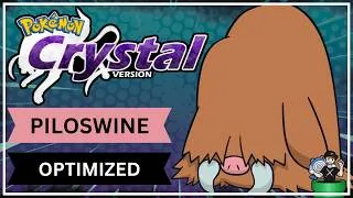Thumbnail: How Fast Can I Beat Pokemon Crystal With Piloswine? Optimized Run