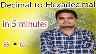 Thumbnail: How to Convert Decimal to Hexadecimal | Number system conversion explained