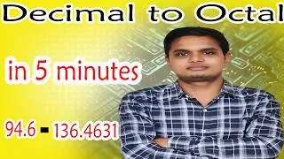 Thumbnail: How to Convert Decimal to Octal | Number system conversion explained
