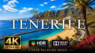 Thumbnail: 4K TENERIFE 2026 🇪🇸 4 Hour Drone Aerial Film of Canary Islands 60fps | Las Canarias Spain España