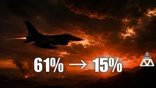 Thumbnail: US Iran War Odds Collapsed in 24 Hours — Polymarket Went From 61% to 15%