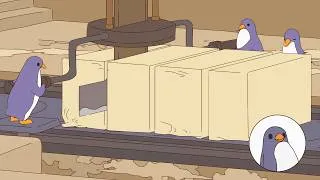 Thumbnail: Mini Penguins Make Giant Soap & Bathe for Three Months (animated short film)