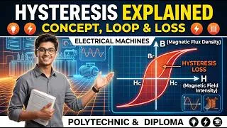 Thumbnail: Hysteresis Concept Explained | Hysteresis Loop & Hysteresis Loss | Electrical Machines | Polytechnic