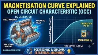 Thumbnail: Magnetisation Curve Explained | Open Circuit Characteristic | Electrical Machines | Polytechnic