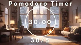 Thumbnail: 🎧 30/10 Pomodoro Timer🍵🌸Calming Lofi Beats for Study & Focus ✨ Pomodoro Station