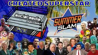 Thumbnail: Created Superstar Summer Slam & Social Media Rumble WWE2K25