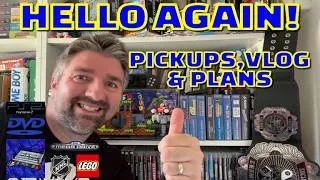Thumbnail: IM BACK! Vlog, Social Media Royal Rumble, DVD, Gaming and LEGO pickups and future plans