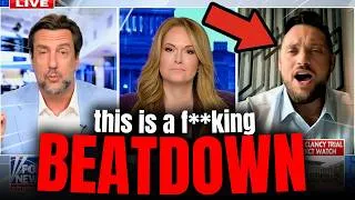Thumbnail: MAGA Fox host LOSES IT as liberal ROASTS HIM