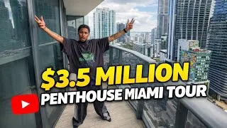 Thumbnail: MY NEW $3.5 MILLION MIAMI PENTHOUSE TOUR!! 