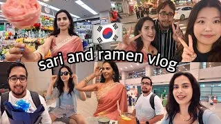 Thumbnail:  POV: Your Brother Visits Korea✈️🇰🇷 ft Pooh in Saree