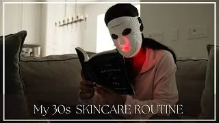 Thumbnail: My 30s Anti-Aging Night Routine for Glowing Skin | LED Mask + Dry Skin Tips