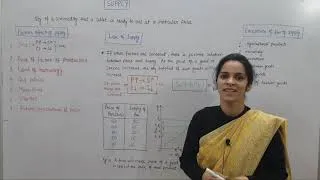 Thumbnail: Supply in Economics ll Law of Supply