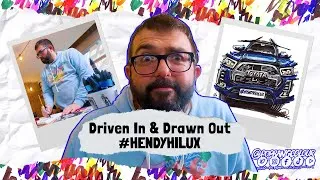 Thumbnail: BONUS EPISODE! Driven In & Drawn out: The Toyota #HENDYHILUX created as a #continuouscar drawing