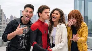 Thumbnail: The Spider-Man Cast Has ZERO Filter... and It's HILARIOUS