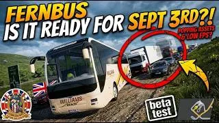 Thumbnail: Fernbus Simulator  Beta: Will It Be Ready For  ENGLAND DLC September 3rd?