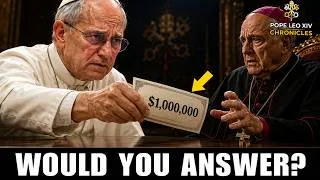 Thumbnail: Pope Leo XIV Put a $1M Check on the Table and Asked a Bishop One Question