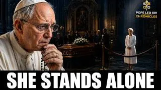 Thumbnail: Pope Leo XIV Noticed One Woman Standing Alone... Then He Stopped the Funeral
