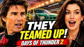 Thumbnail: Tom Cruise & Anne Hathaway REVEAL ‘Days of Thunder 2’ — NASCAR Movie Is Back!