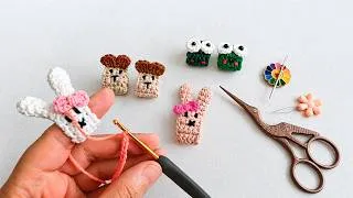 Thumbnail: 3 Easy Crochet Finger Rings You’ll Love! 🐻🐸🐰 | DIY Tutorial