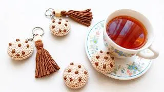 Thumbnail: How to Crochet a Cute Cookie Keychain 🍪 | Easy Crochet Tutorial
