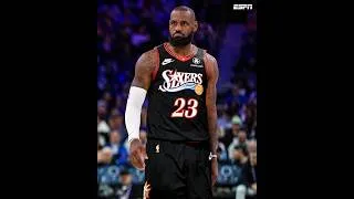 Thumbnail: Lebron James SHOCKS the Sports WORLD, 76ers will be coming te KING 😱