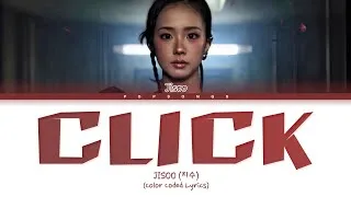 Thumbnail: JISOO (지수) — 'Click' (Color Coded Lyrics)