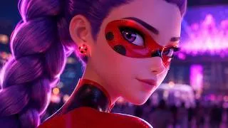 Thumbnail: Rumi Becomes Ladybug Song | K-Pop Demon Hunters Music Video