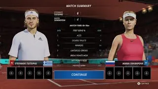 Thumbnail: STEFANOS VS Maria | Tennis match gameplay - 2