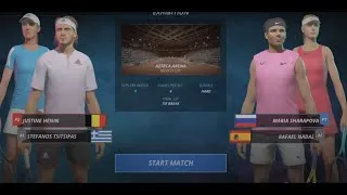 Thumbnail: Tennis World Tour 2 | PS5 | NADAL|SHARAPOVA|STEFANOS|JUSTINE