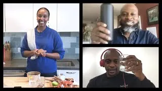 Thumbnail: Dinner Guests: Hank Willis Thomas, Marc Bamuthi Joseph, and Hawa Hassan | Pop-Up Magazine
