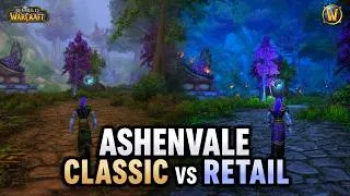 Thumbnail: Walking Ashenvale: Classic vs Retail • Which Looks Better? | Zone Tour