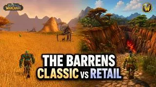 Thumbnail: The Barrens Then & Now • Side by Side Comparison | Classic vs Retail Walking Tour